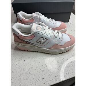 New Balance 550 Kids White Pink Casual Sneakers Shoes Size 6 Youth GSB550CD
